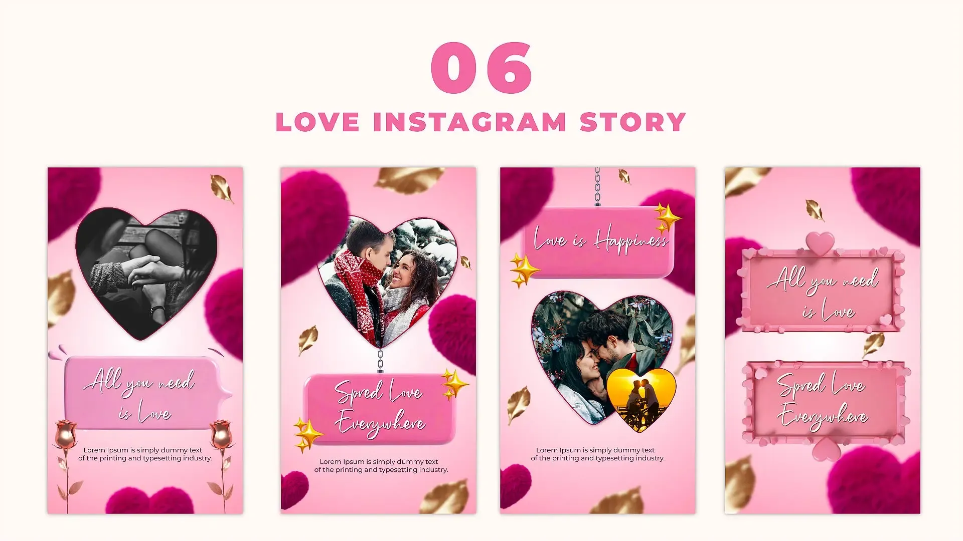 Love Design Instagram Story